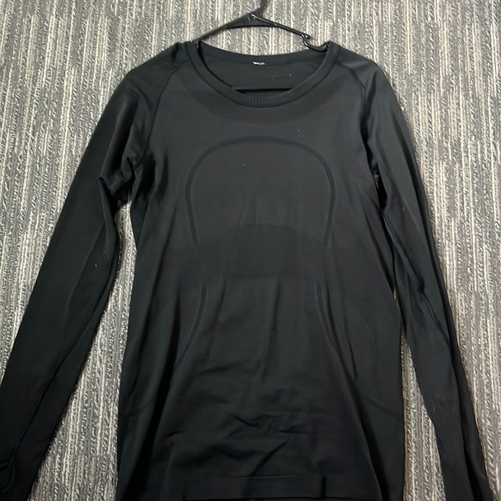 Lululemon Black Long-Sleeve Swiftly Tech Shirt